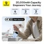 Baseus QPow3 Digital Display Power Bank with 2 Built-in USB-C Cables 20000 10000mAh 45W