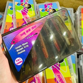 Mồi câu lure HRSS98 câu cá chẽm nhồng mú cá hồng Dài 98cm nặng 14.5gam