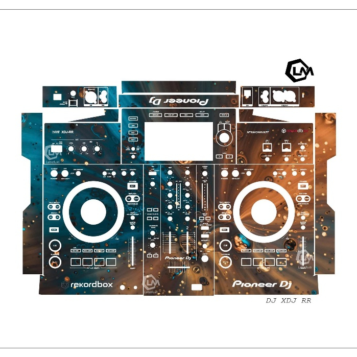 Tấm Dán Skin DJ XDJ RR, Skin In Theo Yêu Cầu IB Shop Để Gửi Mẫu