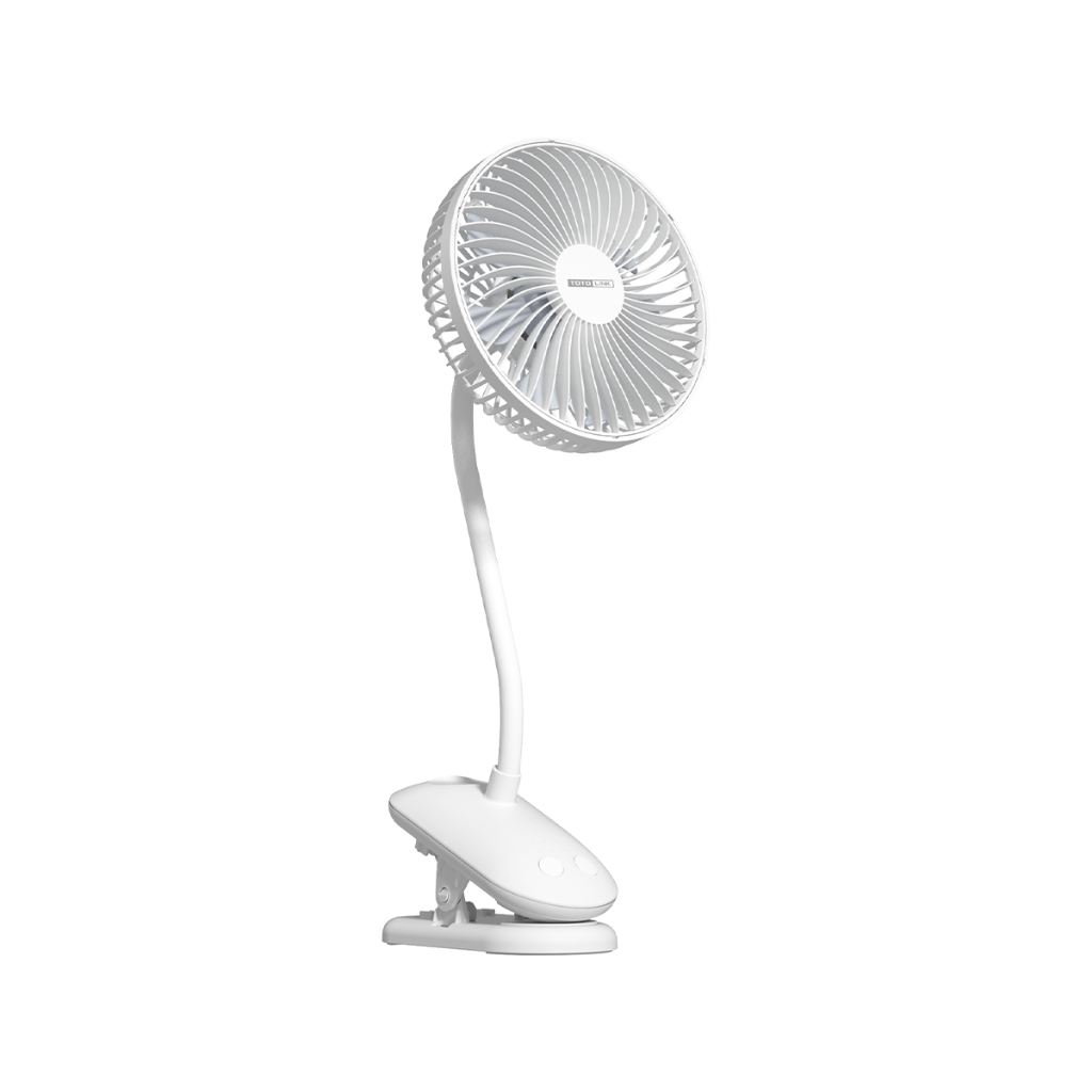 [Hỏa Tốc] Quạt Sạc Kẹp Đa Năng TOTOLINK Fan01 – Kẹp Xe Nôi, Nôi Em Bé, Bàn Làm Việc – Pin Lâu, Xoay 360°, Sạc Type-C