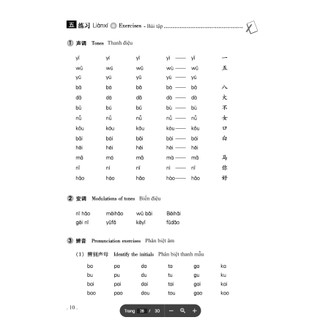 Sách Combo Giáo Trình Hán Ngữ 1,2 Và Tập Viết Chữ Hán - MCBooks Chính Hãng