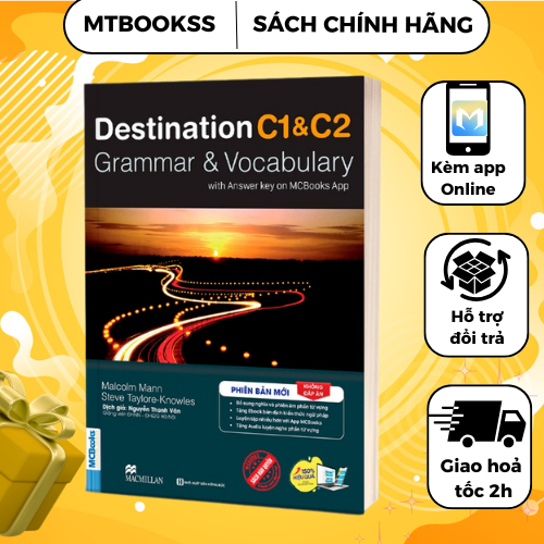 Sách - Destination C1&C2 Grammar and Vocabulary Tặng Audio và bài tập thực hành MCBooks
