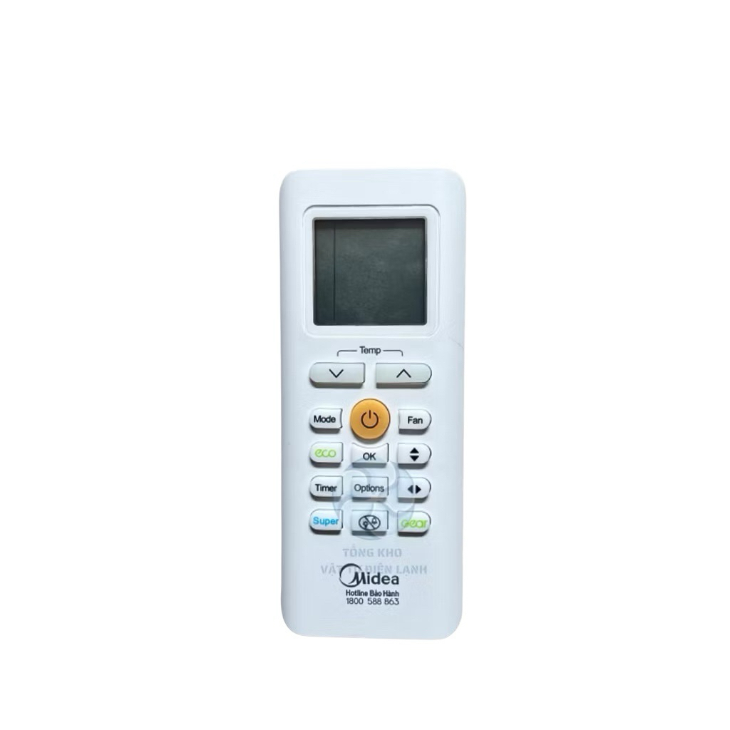 Remote máy lạnh Midea - Điều khiển điều hoà Midea các loại