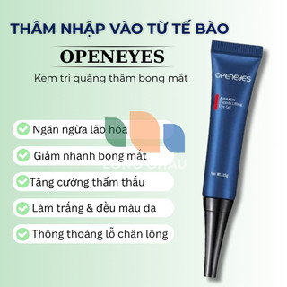 Kem Tan Quầng Thâm Bọng Mắt Open Eyes Mỹ Xoá Tan Quầng Thâm Bọng Mắt Vết Chân Chim