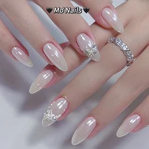 Nail Box Thiết Kế, Móng Up Tráng Gương Ngọc Trai Sang Chảnh M35