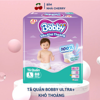 (COMBO 2 bịch)- tặng quà Tã quần Bobby Ultra / Bỉm quần Bobby Ultra siêu khô thoáng đủ size cho bé M96/L88/XXL70