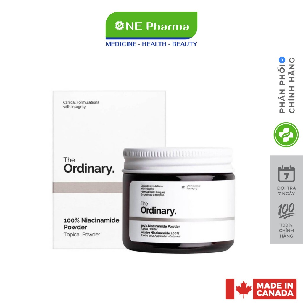 The Ordinary Chính Hãng - Bột Niacinamide Powder 100% The Ordinary 20g ...