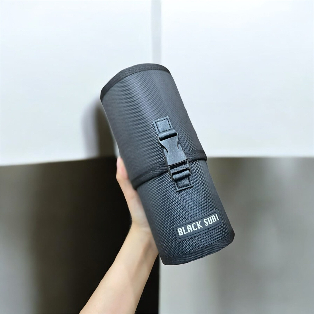Ống Đựng Cọ Trang Điểm BLACK SURI – Chống Bụi, Cứng Cáp, Gọn Gàng, Dễ Dàng Mang Theo
