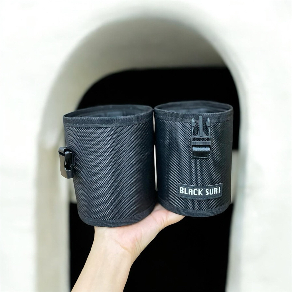 Ống Đựng Cọ Trang Điểm BLACK SURI – Chống Bụi, Cứng Cáp, Gọn Gàng, Dễ Dàng Mang Theo