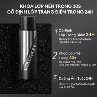 [Colorkey] Xịt Khóa Nền COLORKEY Kiểm Soát Kiềm Dầu, Hỗ Trợ Cấp Ẩm, Cho Lớp Nền Lâu Trôi Tự Nhiên 100ml