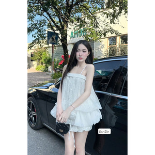 Sét ren 2 dây bling phối hoa kèm ảnh thật 💯💝đi CHƠI, đi LÀM ,đi du lịch sang chảnh, xinh XINH đẹp tuyệt vời !!😘