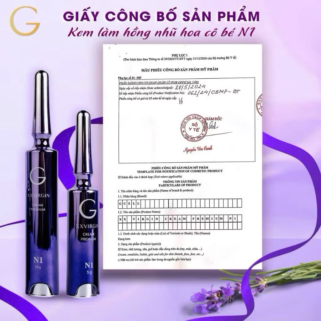 Kem làm hồng nhũ gcell mẫu mới 5ml 10ml date 2028 [che tên hoả tốc]