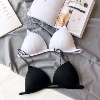 SET 2 Áo bra nữ cúp tam giác phong cách châu âu gợi cảm sexy dây mảnh hở lưng quyến rũ LANIXA B2099