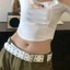 Thắt lưng nữ ulzzang iLita dây nịt đai váy ngôi sao rỗng khóa Hàn Quốc cao cấp dễ thương nịch quần jean hottrend
