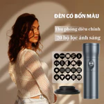 Đèn led decor chiếu sáng tích điện Zilfoto tạo hình kèm 20 tấm lọc sáng decor chụp ảnh, trang trí studio cực đẹp — ảnh 5
