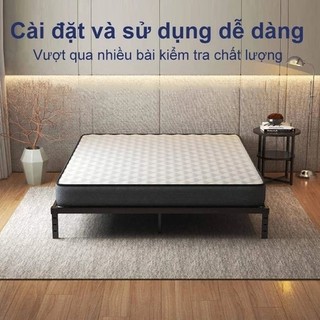 Panda Giường sắt hiện đại đơn giản 1.8m giường sắt tải trọng khung sắt chắc chắn mang 500kg