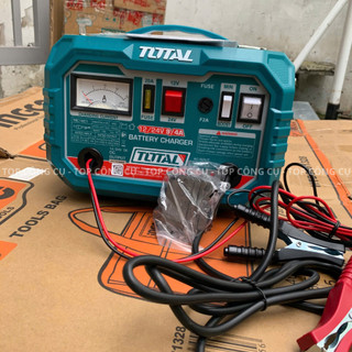TOTAL Máy sạc bình 12A TBC1601  <HÀNG CHÍNH HÃNG>