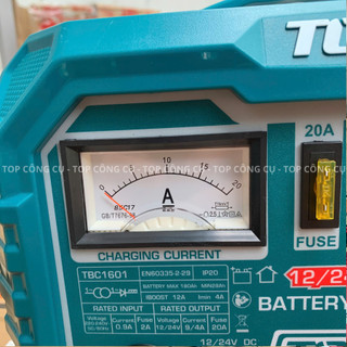 TOTAL Máy sạc bình 12A TBC1601  <HÀNG CHÍNH HÃNG>