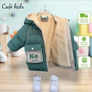 Siêu rẻ Áo Khoác Phao Béo Trần Bông Siêu Nhẹ Lông Vũ , Cừu Cho Bé Trai Bé Gái #p11