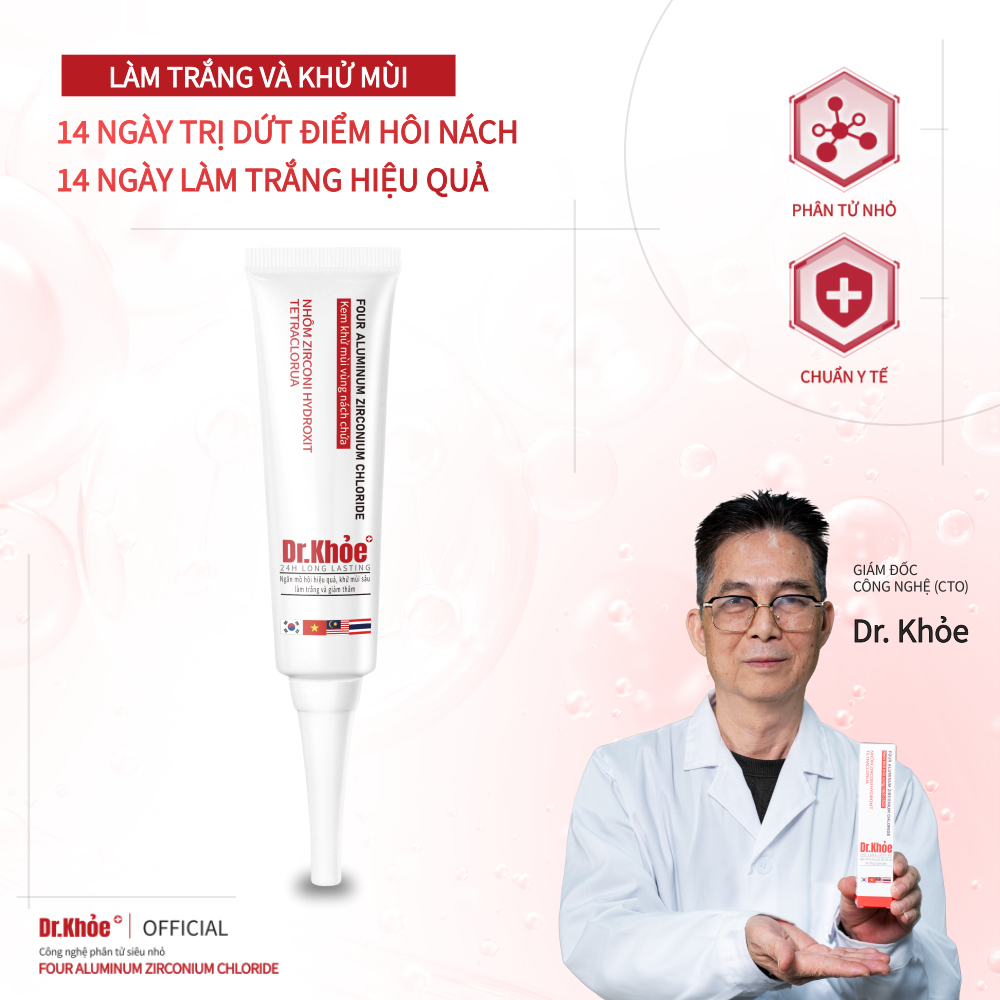 Sử dụng Tuýp Kem Khử Mùi Dưỡng Trắng trong đời sống