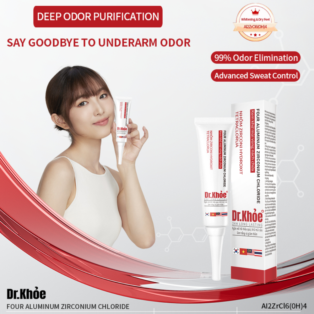 Kem Khử Mùi Dưỡng Trắng - Hình ảnh thực tế