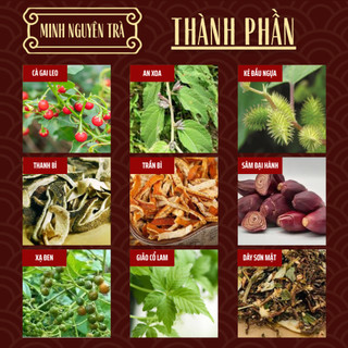 Trà Hạ Mỡ Máu - Minh Nguyên - Mỡ Máu, Mỡ Thành Mạch, Phòng Tai Biến, Ổn Định Huyết Áp - Túi 50 lọc