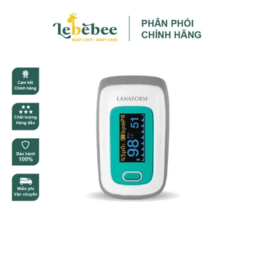 Máy đo nồng độ oxy và nhịp tim Spo2 Lanaform