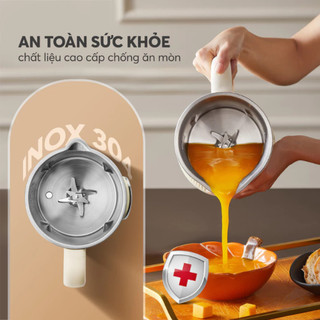 Máy Làm Sữa Hạt CBE-8650 Elmich 1L - 7 Chế Độ Nấu - Tự Ngắt - Chống Cháy - Nút Cảm Ứng - Bảo Hành 2 Năm