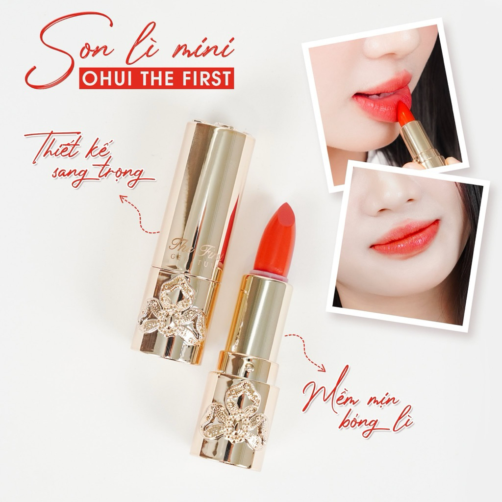 (Rẻ vô địch) Son lì mini Ohui The First | Shopee Việt Nam