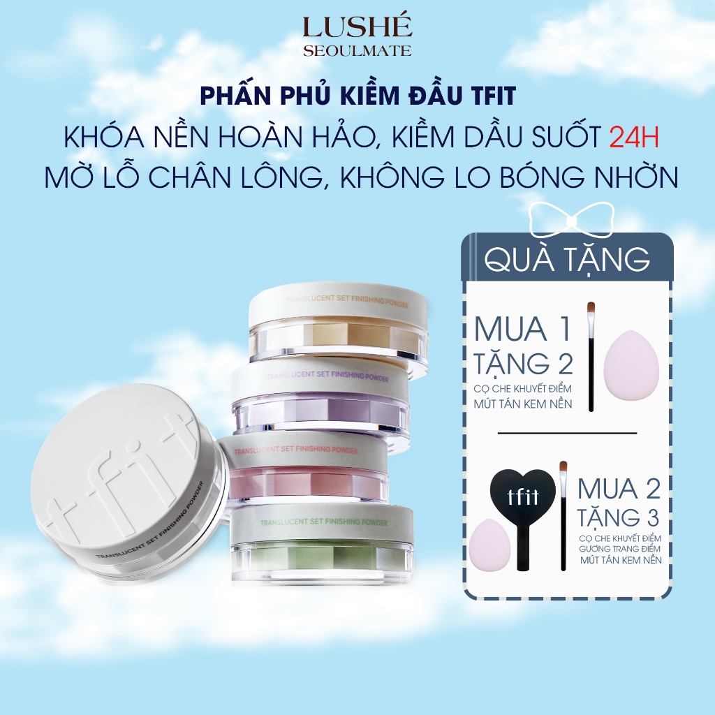 Phấn Phủ Kiềm Dầu TFIT Translucent Set Finishing Powder Hàn Quốc Dạng ...