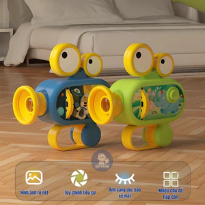 Đồ Chơi Chiếu Hình Giáo Dục Cho Bé GutyKids 96 Hình, Máy Chiếu Hình Gồm Nhiều Chủ Đề, Giúp Bé Phát Triển Trí Tuệ