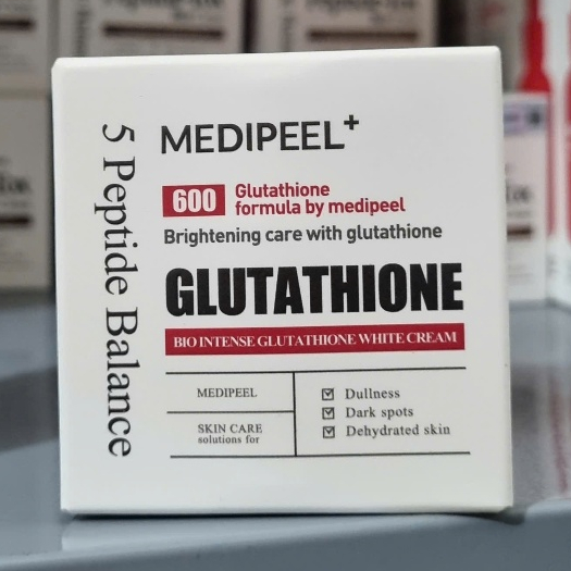 Kem Dưỡng Trắng Da MEDIPEEL Glutathione 600 White Cream Giảm Thâm Sạm Làm Sáng Da Hàn Quốc - 50g