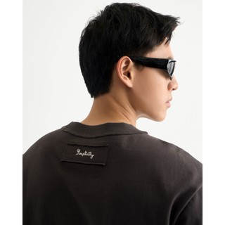 Áo Thun Tay Ngắn Miếng Patch Form Loose - Routine 10S25TSS018