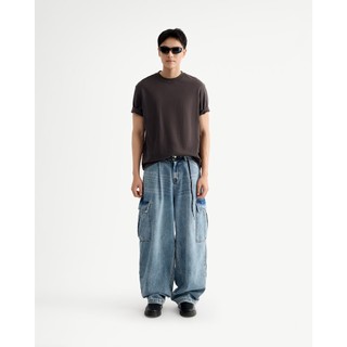Áo Thun Tay Ngắn Miếng Patch Form Loose - Routine 10S25TSS018