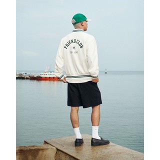Áo Khoác Bomber Nam Phối Rib Hình In Khóa Kéo Form Regular - Routine 10S25JAC001
