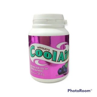 Combo 6 hũ Kẹo sing-gum Cool Air hương quả mọng hũ 38 viên