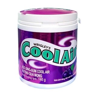 Combo 6 hũ Kẹo sing-gum Cool Air hương quả mọng hũ 38 viên