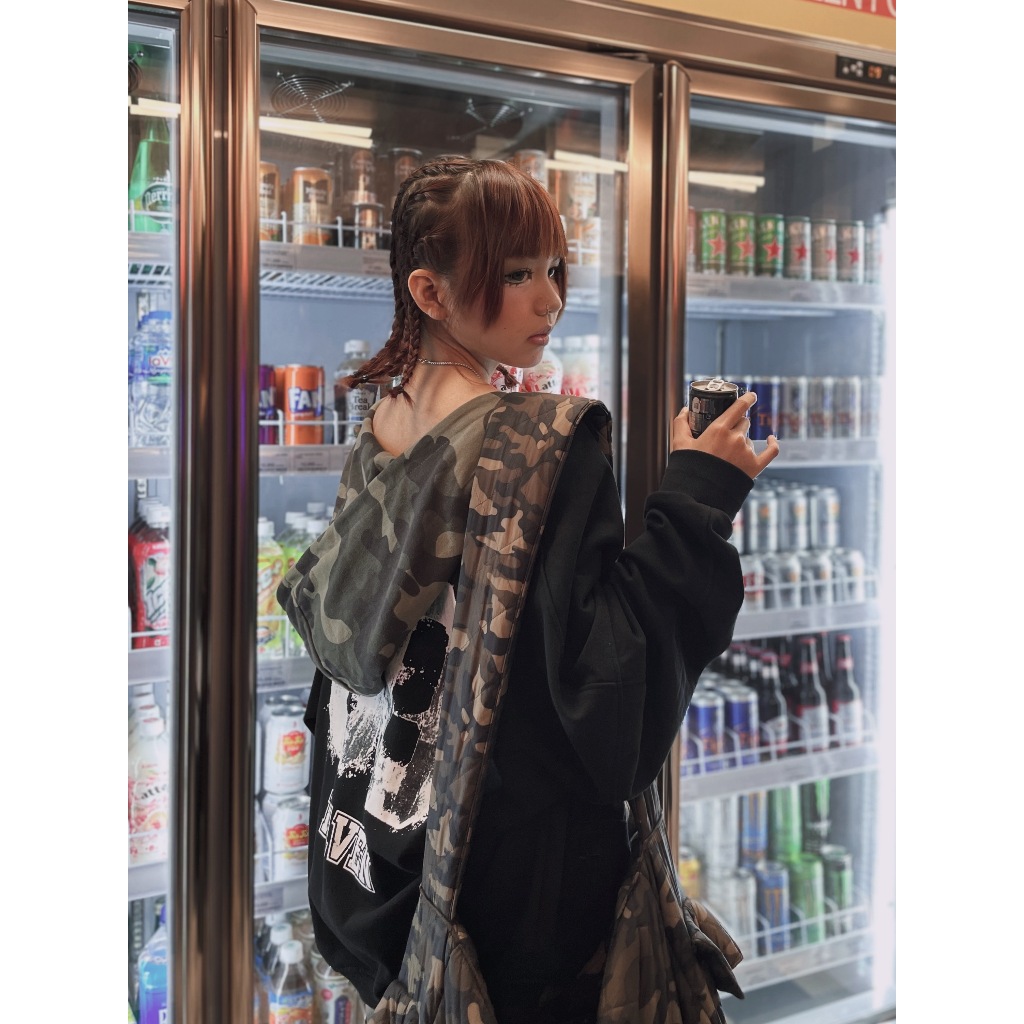 Áo Khoác HAVEN Hoodie Nỉ Nam Nữ Form Rộng Unisex Có Nón Camo Rằn Ri In ...