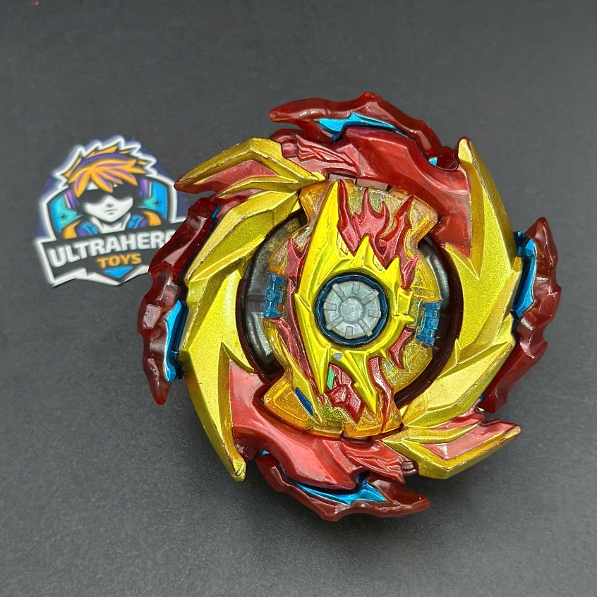 BEY BLADE B-174 Hyperion Burn Cho Xceed' - Toupie SuperKing Sans Lanceur - Limit Break DX