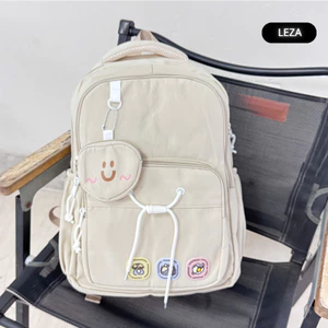 Balo Vải Chống Thấm Nước Hot Trend LEZA đi học, đi du lịch học sinh sinh viên BT2593