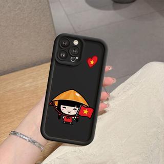 Ốp Lưng iPhone Camera Viền Cao Welcome To Việt Nam Chống Sốc Cao Cấp - iP 7/8/X/XS/XR/11/12/13/14/15/16/17/Plus/Pro/Max