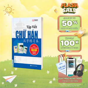 Sách - Tập viết chữ hán Theo Giáo Trình Hán Ngữ 1 - Mcbooks Chính Hãng