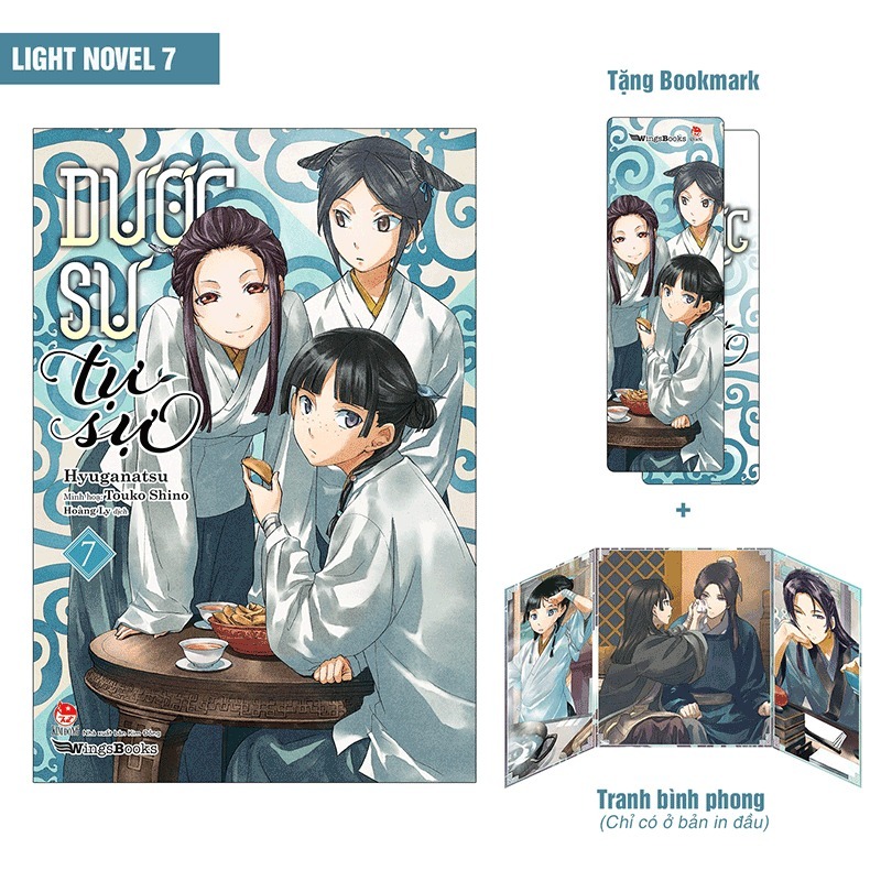 Truyện - Dược Sư Tự Sự Tập 1 - 12 ( Manga & Light Novels ) +poster
