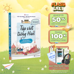 Sách - Tập viết tiếng Hàn - Mcbooks Chính Hãng