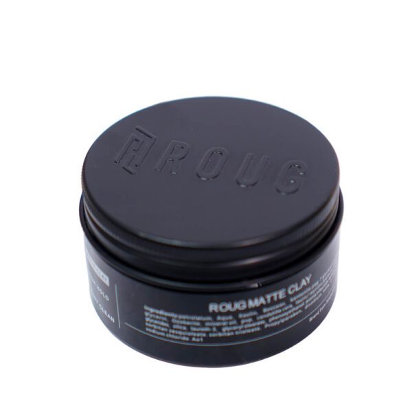 Sáp vuốt tóc Roug Đen Matte Clay 90gr | Roug Trắng Matt Clay 90gr | Chính hãng Roug Men's Grooming