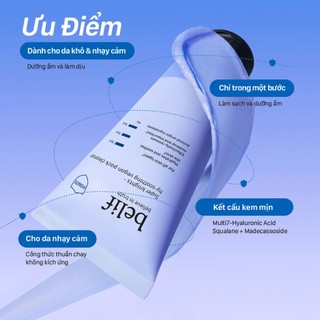 [belif Official] Sữa rửa mặt thuần chay làm dịu và cấp ẩm Belif Super Knights (150ml)
