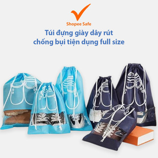 Túi đựng giày dây rút chống bụi tiện dụng full size đa năng #A55