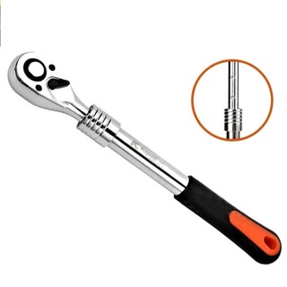 Cần siết tự động 1/2 inch tăng chiều dài tối đa 45cm hãng KAPUSI Japan, BH 12 tháng, Chất thép CR-V, 72 bánh răng