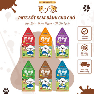 Pate Sốt Kem Dành Cho Chó DoggyMan 6 Vị Tiện Dụng Thơm Ngon Dinh Dưỡng