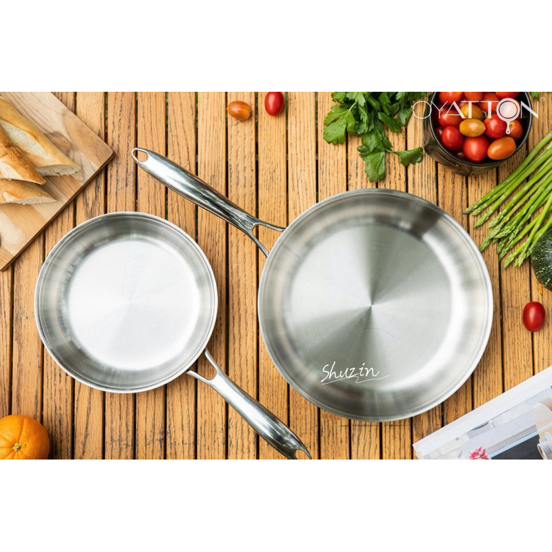 CHẢO CẠN INOX OYATTON 26cm/28cm